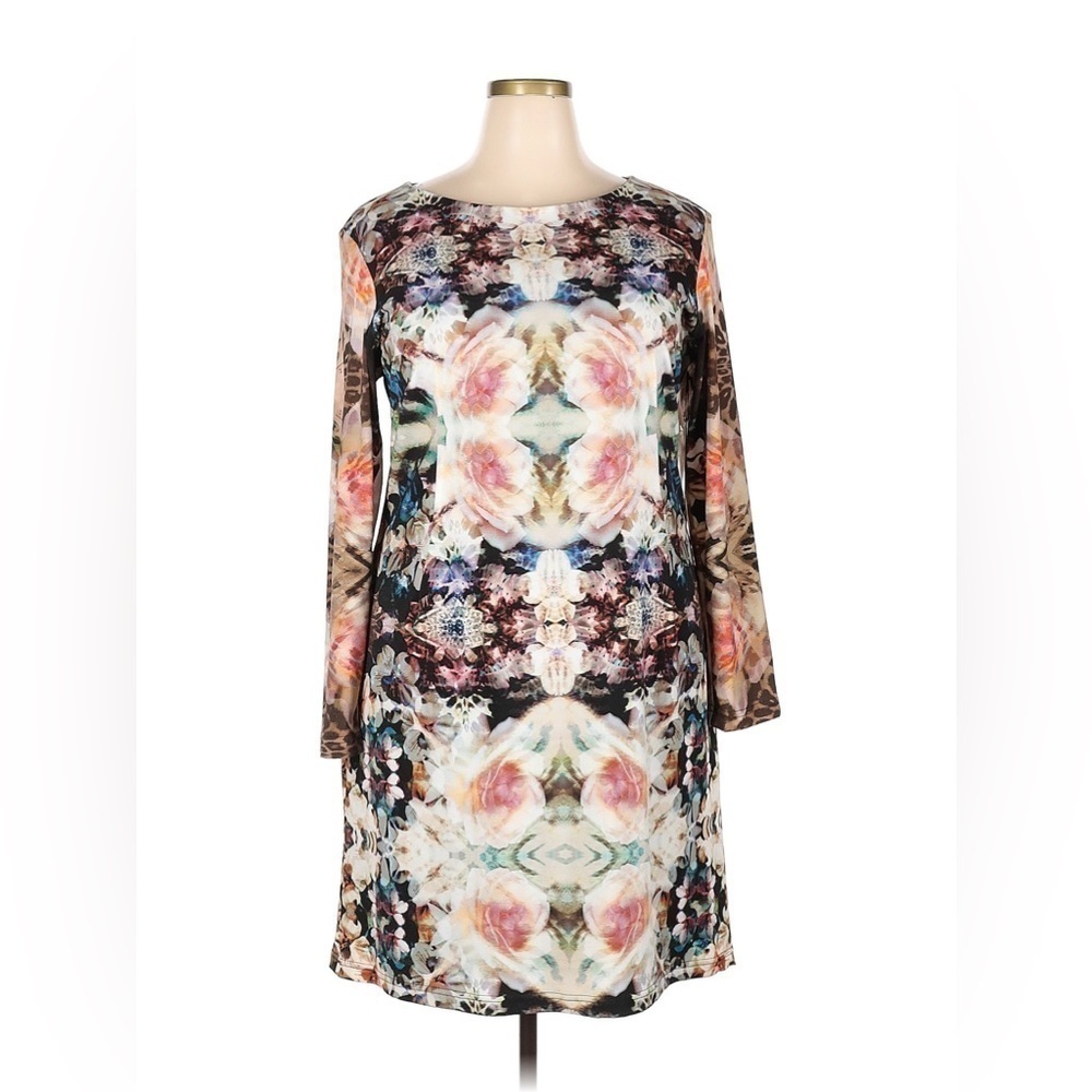 Melissa Masse Multicolor Dress Size 2X